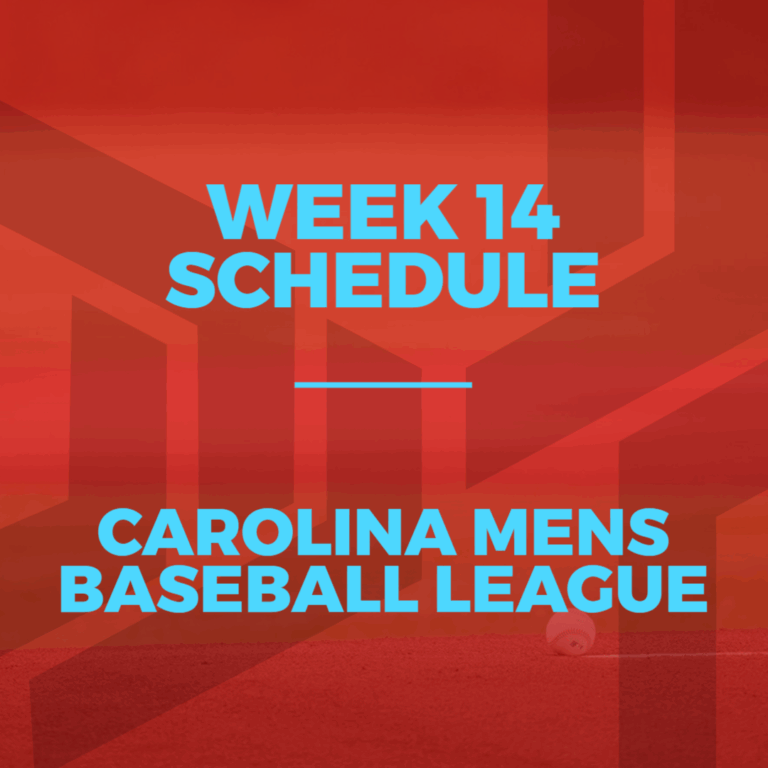 Week 14 Schedule